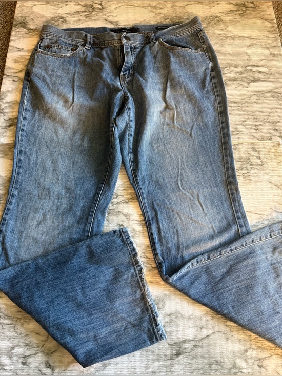 Calvin Klein Jeans Denim - Calvin Klein Jeans Womens Lean Bootcut Size 14 Distressed